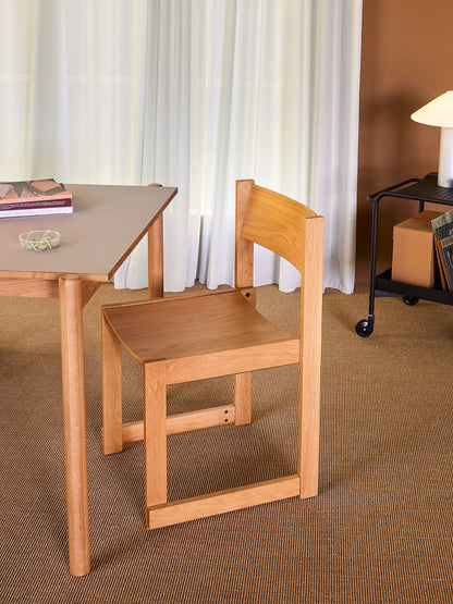 Cadeira de jantar Hübsch Forma Nature