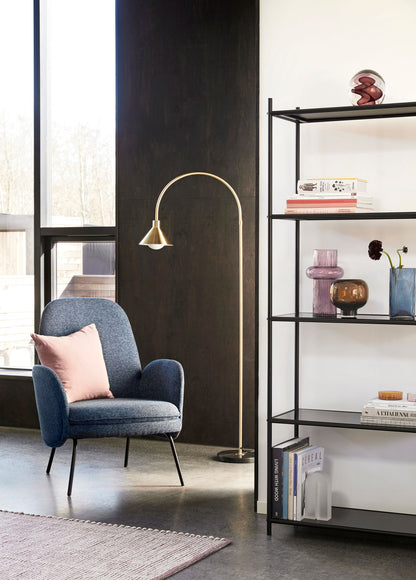 Hübsch Poppy Carpet Burgonha/branco