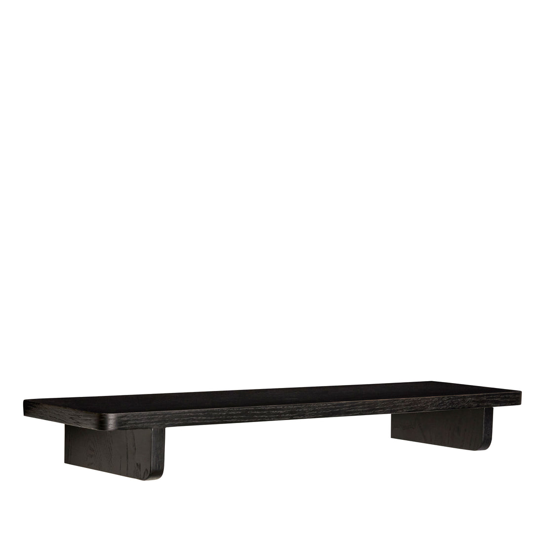 Prateleira de puxão preto - 80x20xh9cm