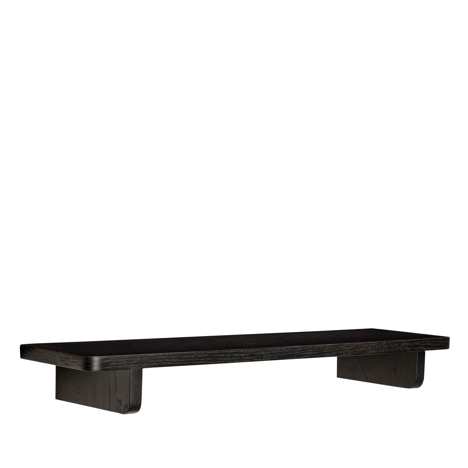 Prateleira de puxão preto - 80x20xh9cm