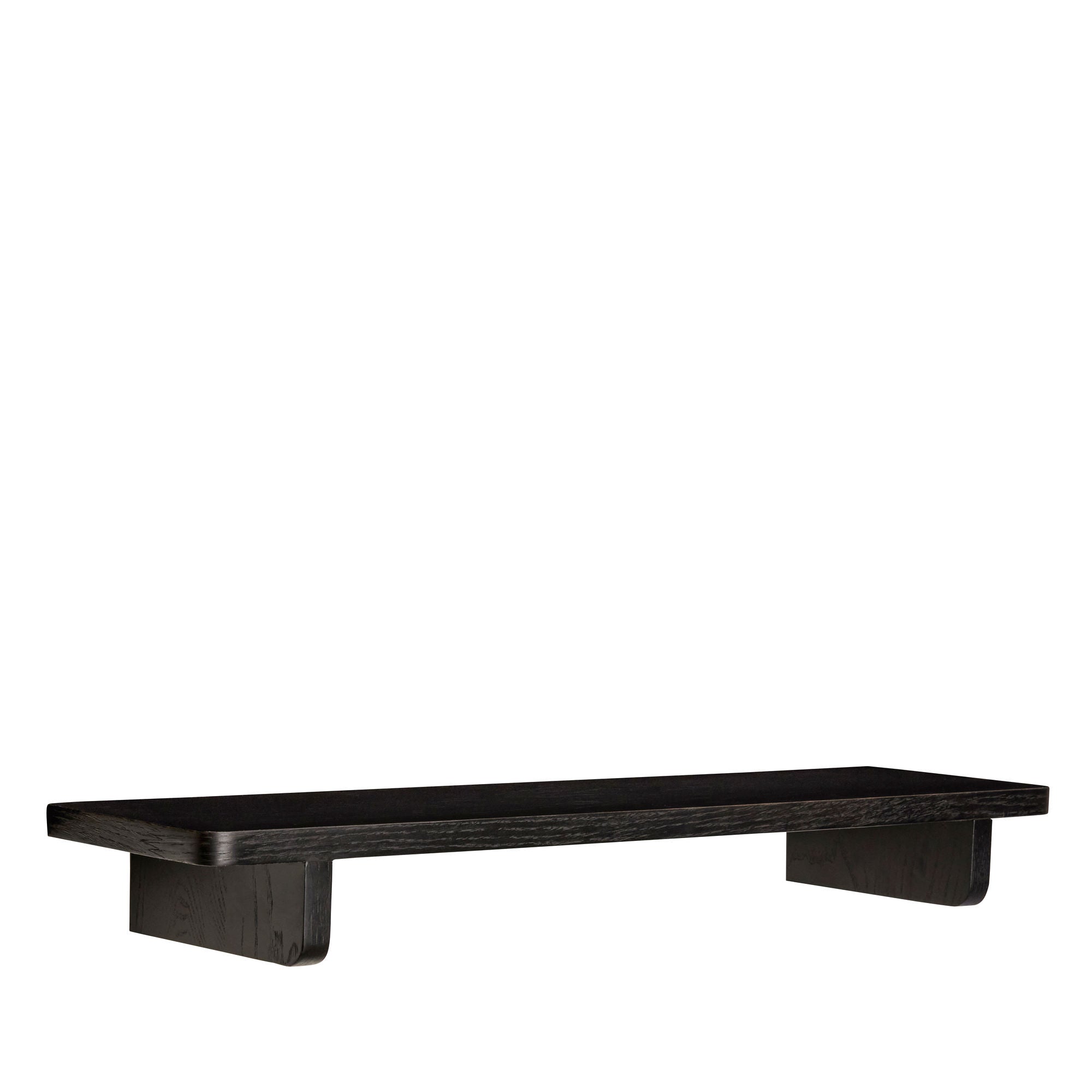 Prateleira de puxão preto - 80x20xh9cm