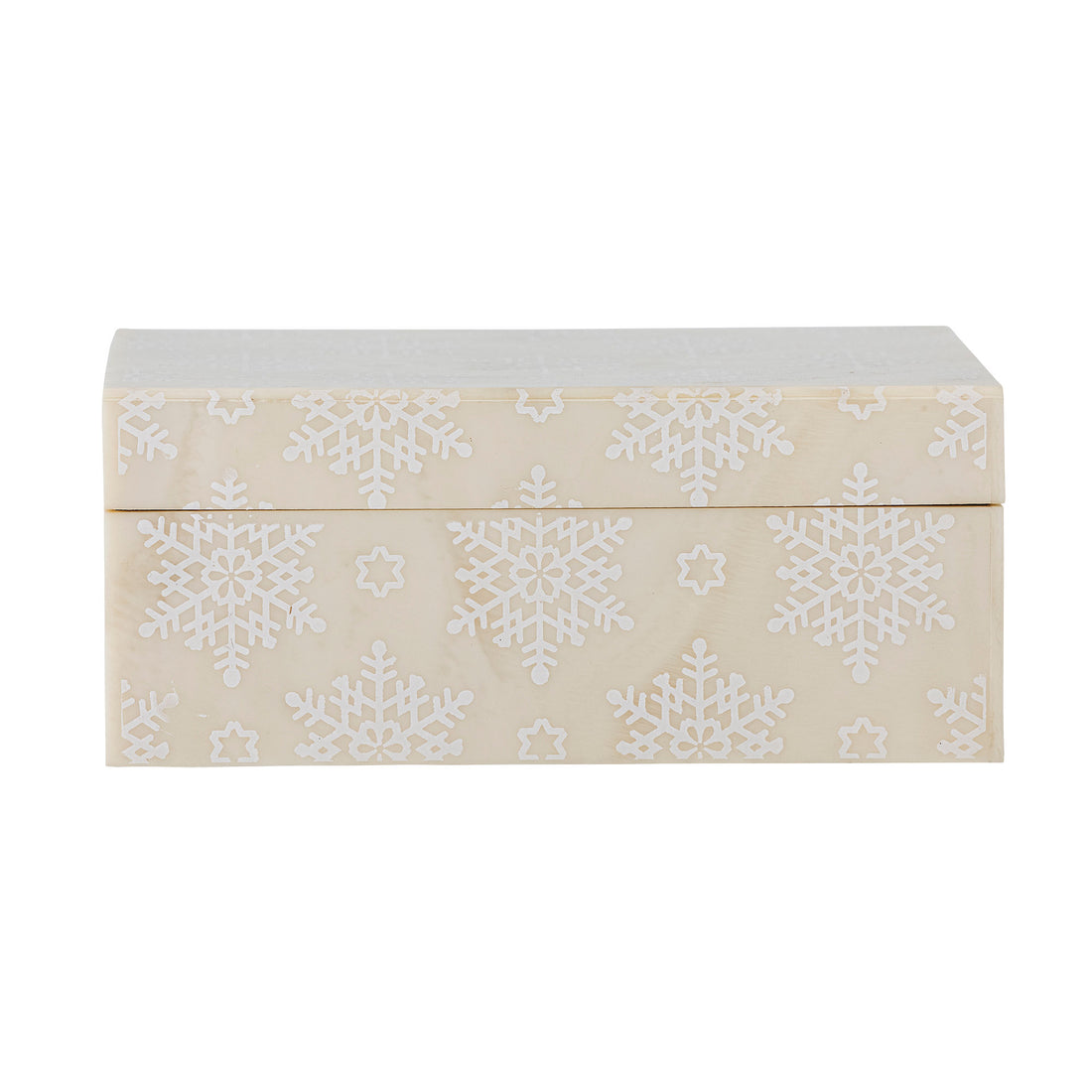 Bloomingville Cheri Box w/tampa, natureza, resina