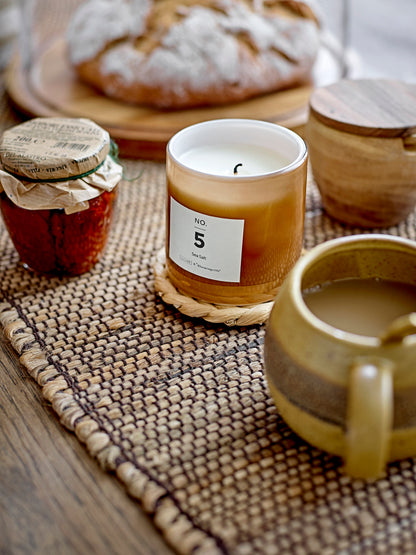NO. 5 - Sea Salt Duftlys, Brun, Naturlig Voks - ILLUME X BLOOMINGVILLE - DesignGaragen.dk