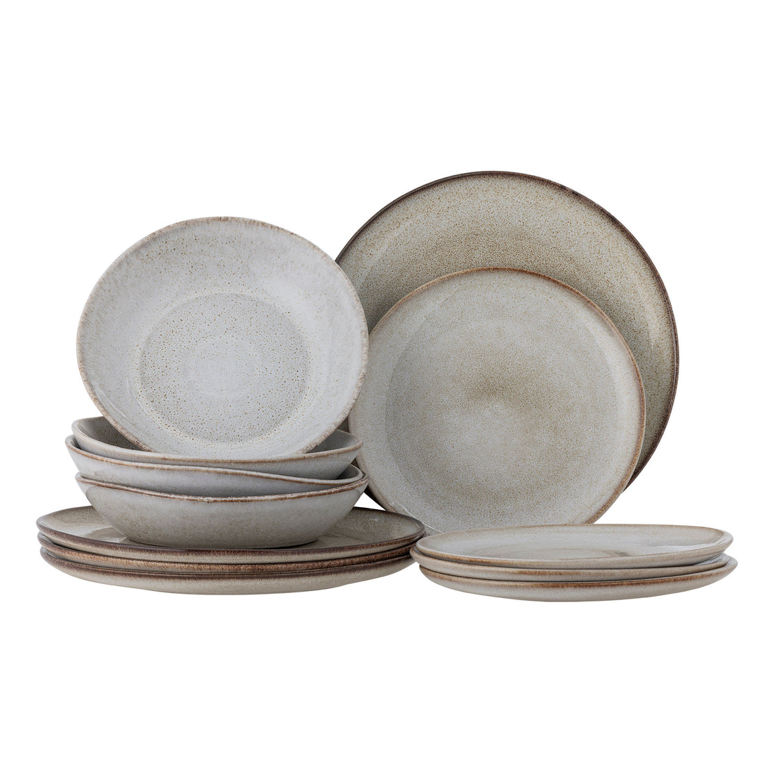 Bloomingville Sandrine Table Service Set, natureza, grés
