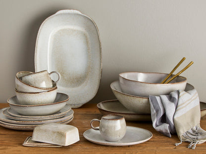 Bloomingville Sandrine Table Service Set, natureza, grés