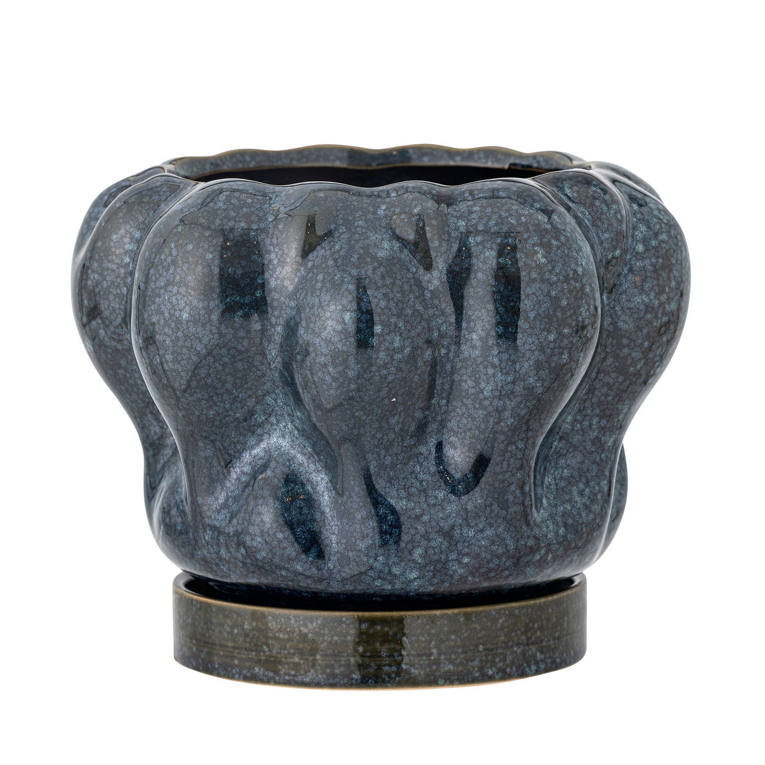 Bloomingville Hollis Herbal Pote com pires, azul, grés
