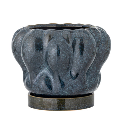 Bloomingville Hollis Herbal Pote com pires, azul, grés