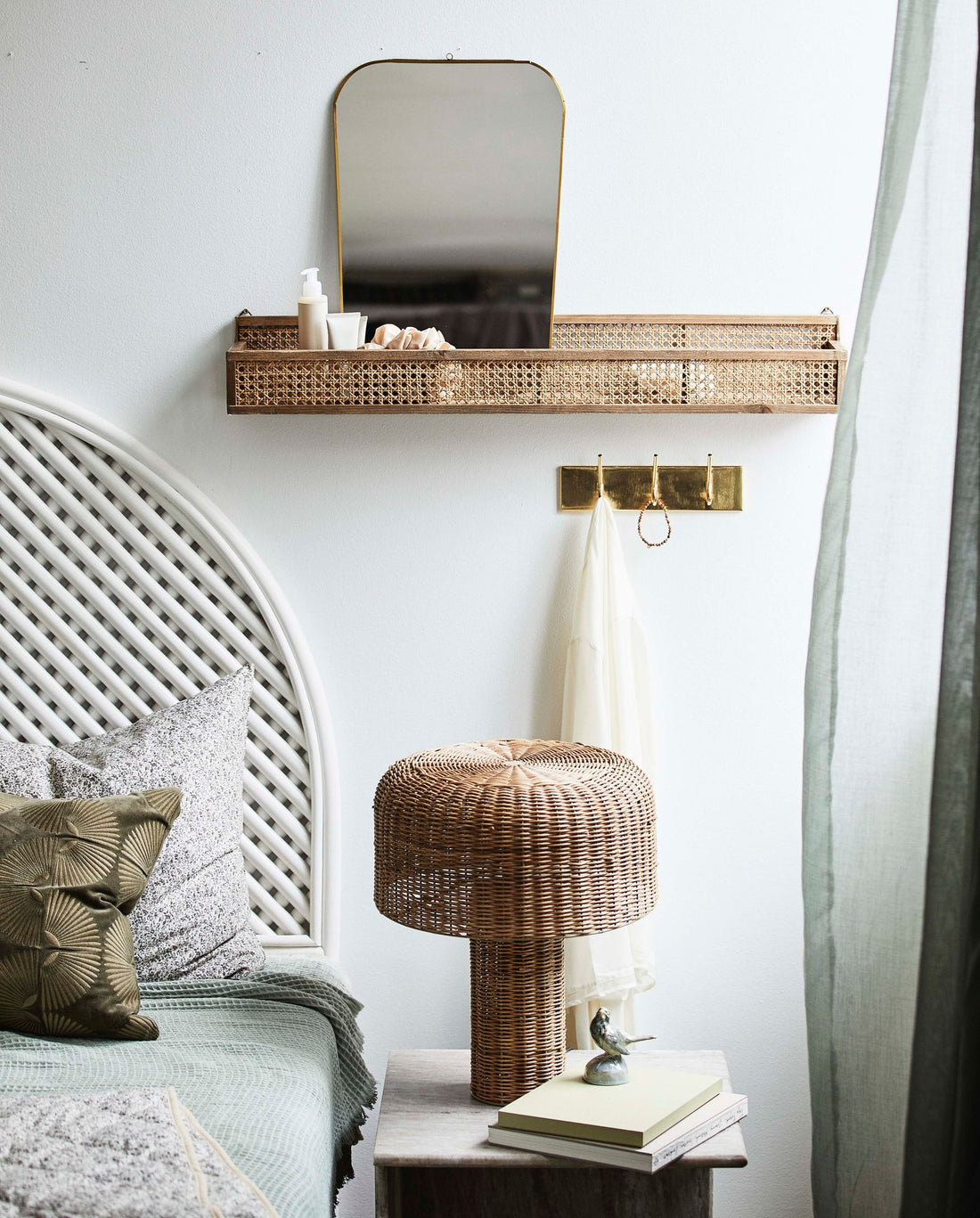 Ganchos haaoy em ferro com 3 ganchos - 27 cm - acabamento de ouro