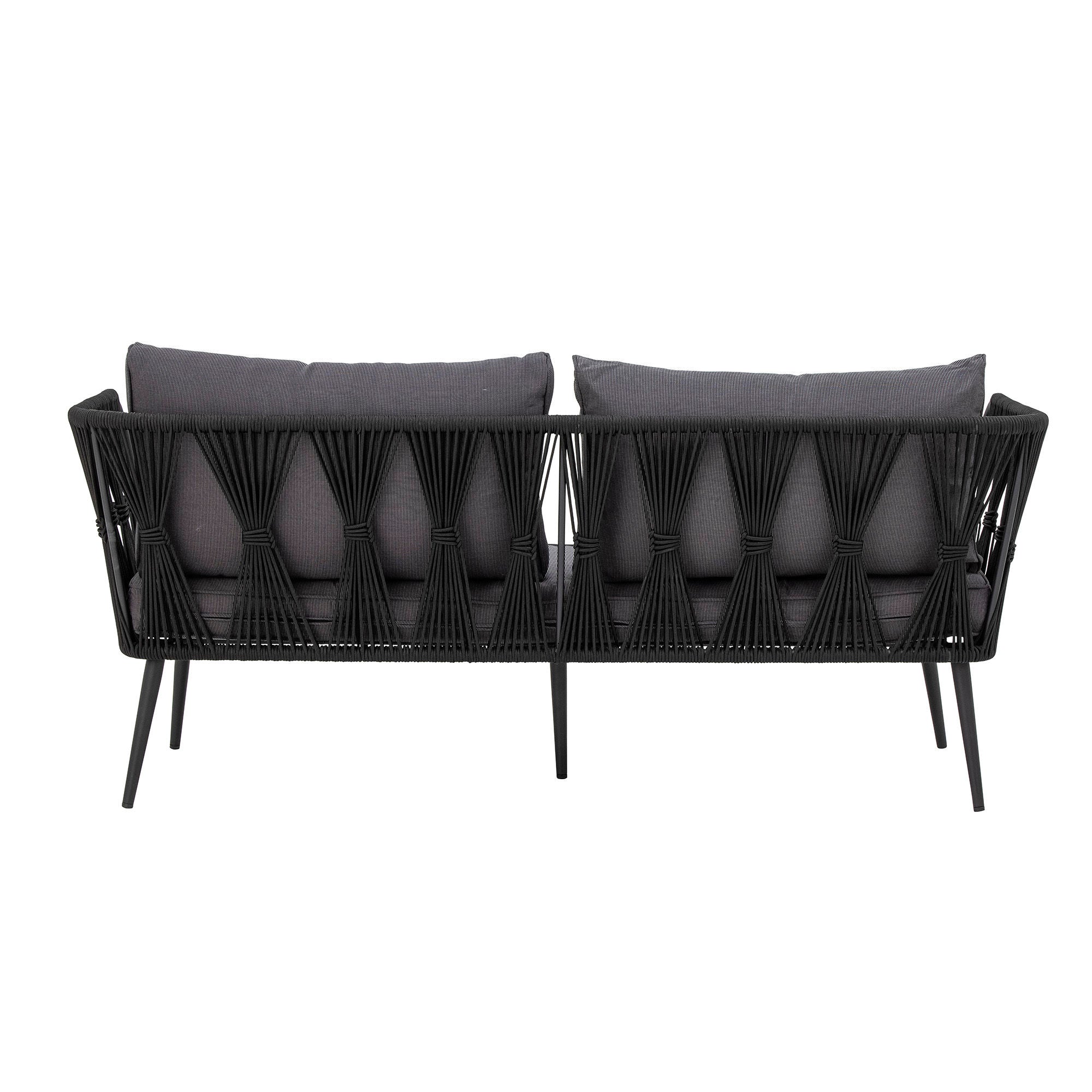 Sofá pavone de Bloomingville, preto, metal