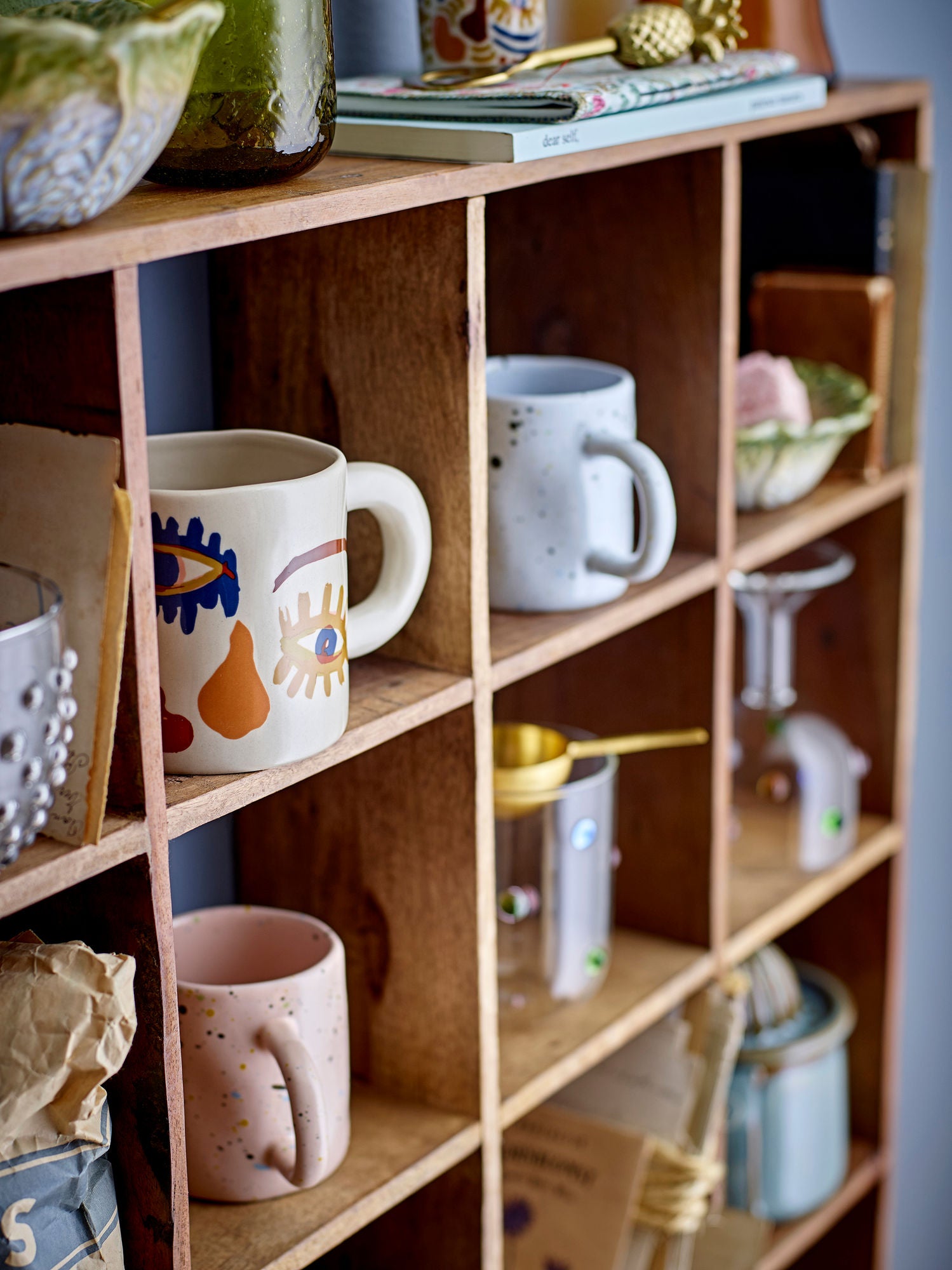Bloomingville Tilo Shelf, marrom, madeira reciclada