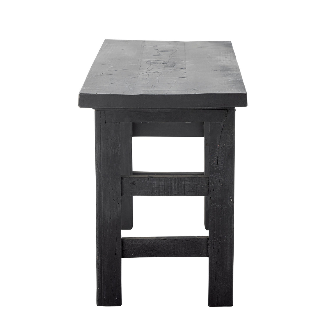 Banco de Bloomingville Riber, preto, madeira reciclada