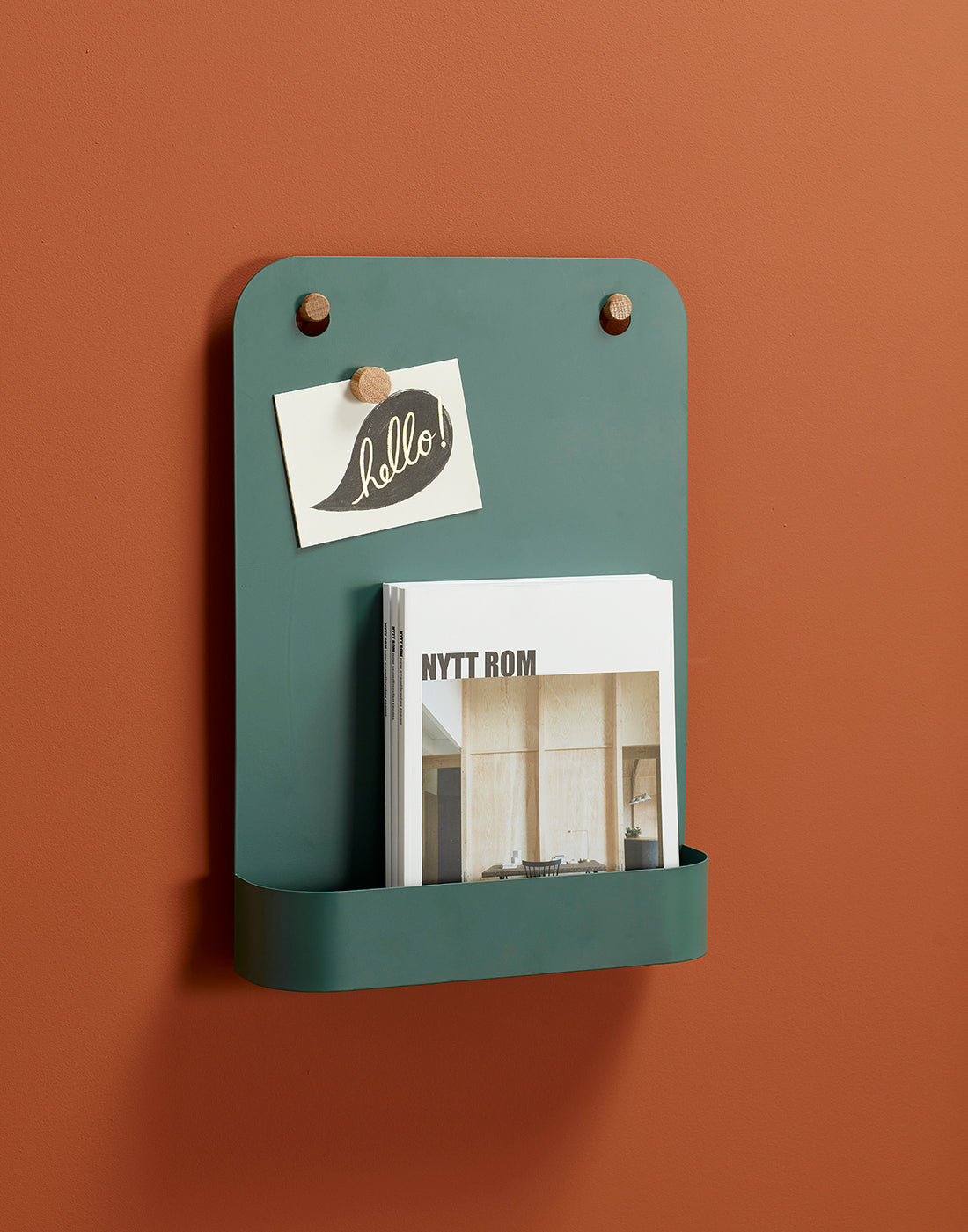 AVISO VERDE - 35X8XH50CM