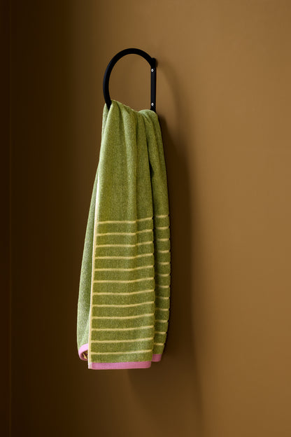 Aplicar Anel Toalha Preto - 21x18cm