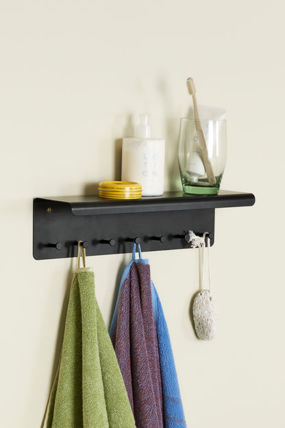 Prateleira de arco preto - 40x10xh10cm