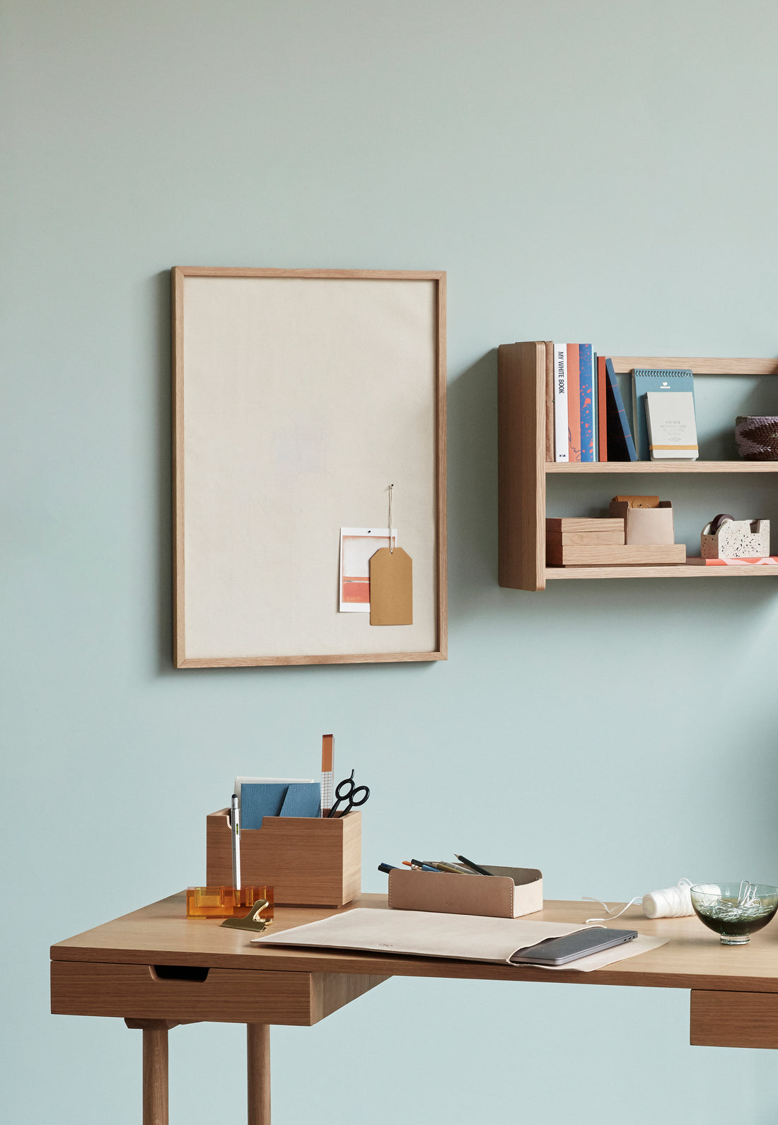 Quadro para Colagens Pequena Natureza - 50x35xh3cm