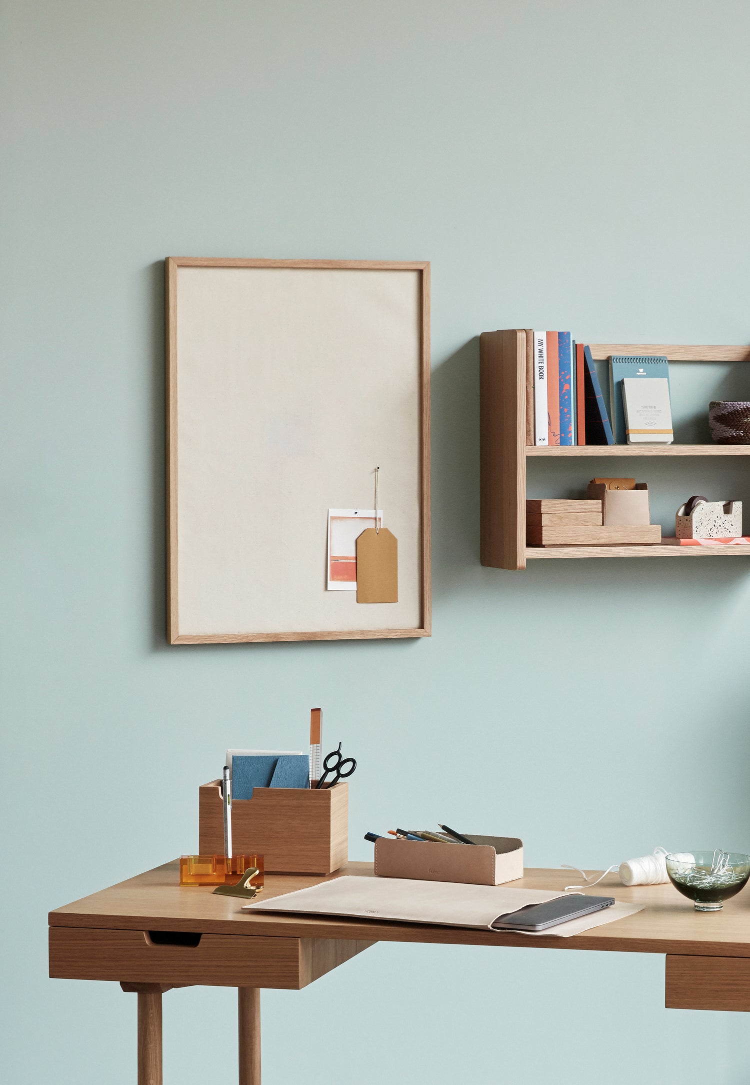 Quadro para Colagens Pequena Natureza - 50x35xh3cm