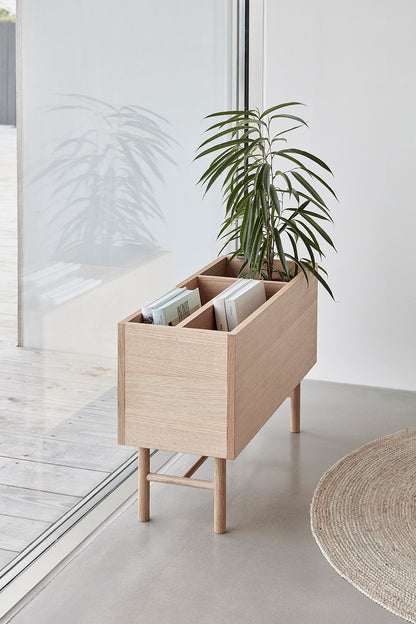 Caixa de planta moída Natureza - 80x30xh50cm