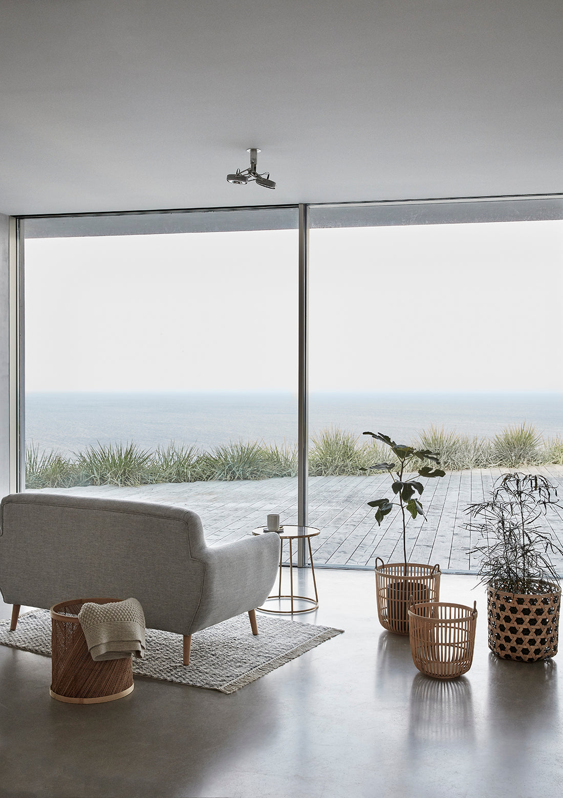 Cesto Hickory Natural (conjunto de 2) - ø34xh33, ø39xh36cm