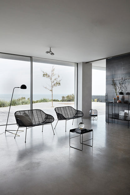 Lâmpada de mesa de formulário preto - Ø23xh48cm, e14/25w