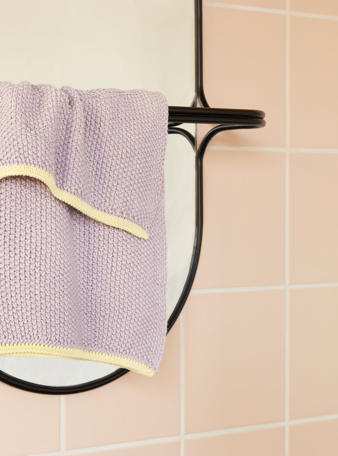 Mirror de parede de transporte preto - 46x21xh102cm