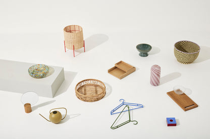 Curva de Peppy Natureza/Verde (conjunto de 2) - Ø34xh21, Ø38xh26cm