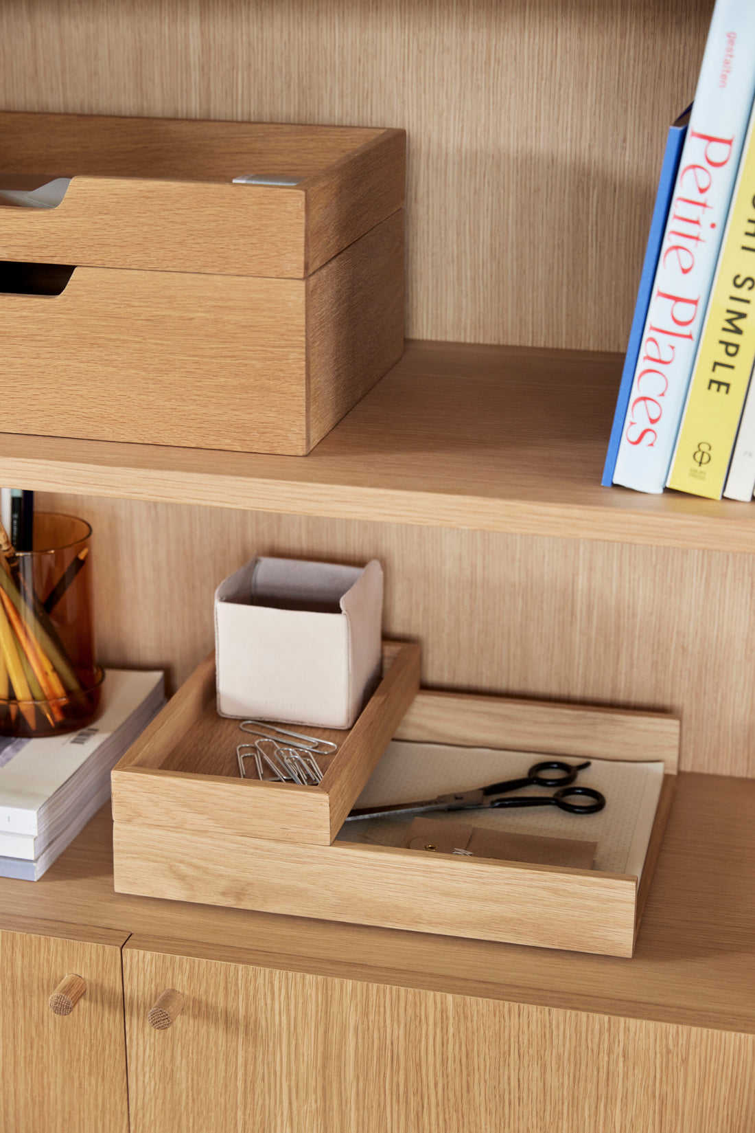 Nota Caixa de armazenamento Natureza (conjunto de 2) - 35x24xh5, 35x24xh10cm