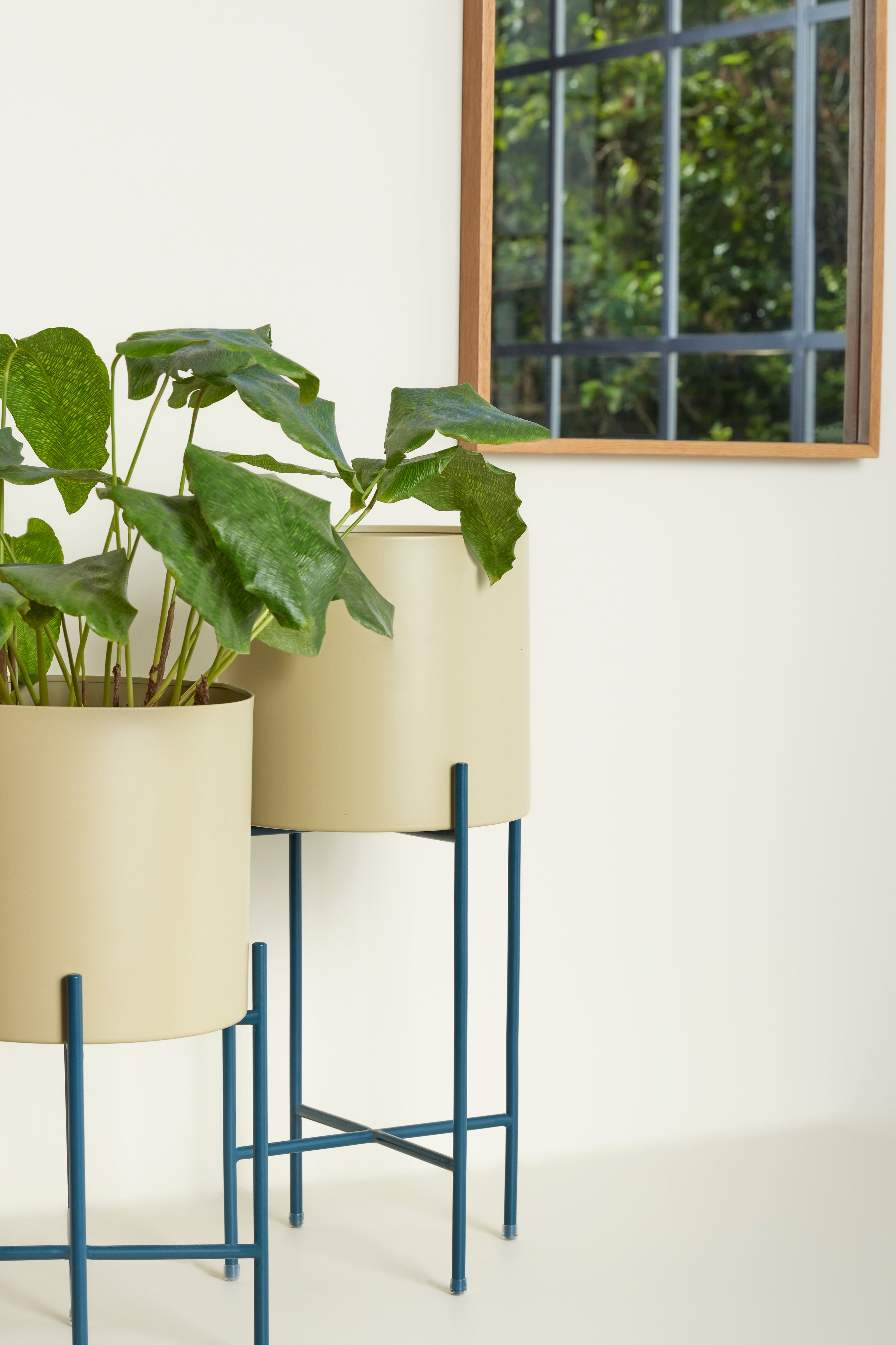 Airy Potte Khaki (Conjunto de 2) - Ø25xh45, Ø25xh55cm