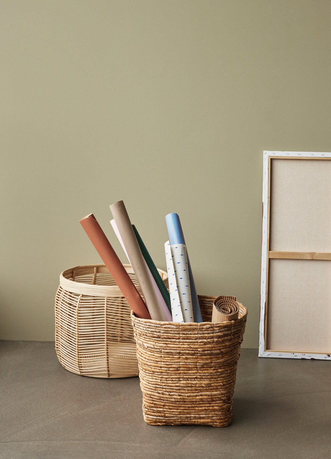 Luna Curva Natureza (conjunto de 2) - Ø34xh30, Ø44xh34cm