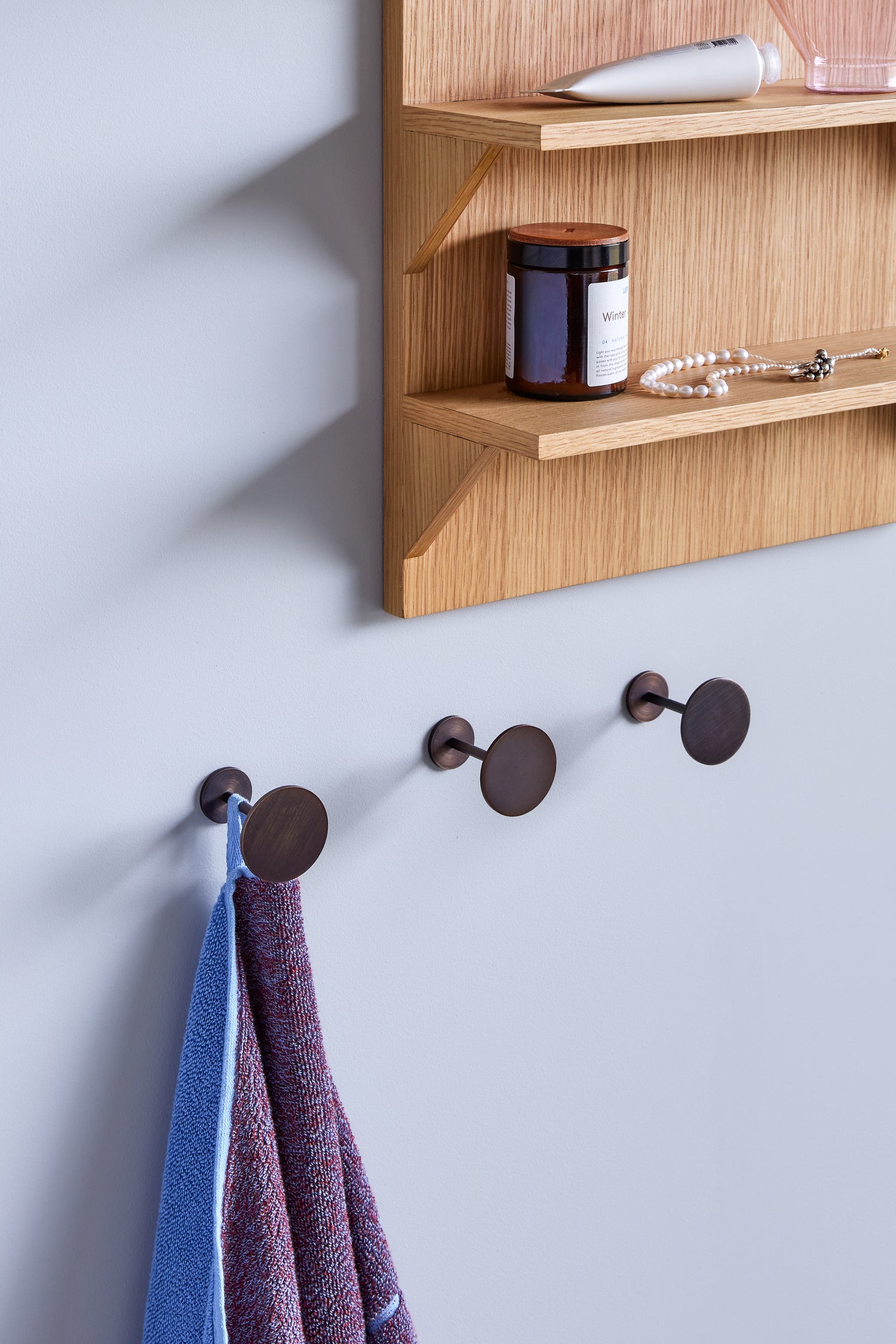 Gancho Flare Latão Polido - ø5xh6cm