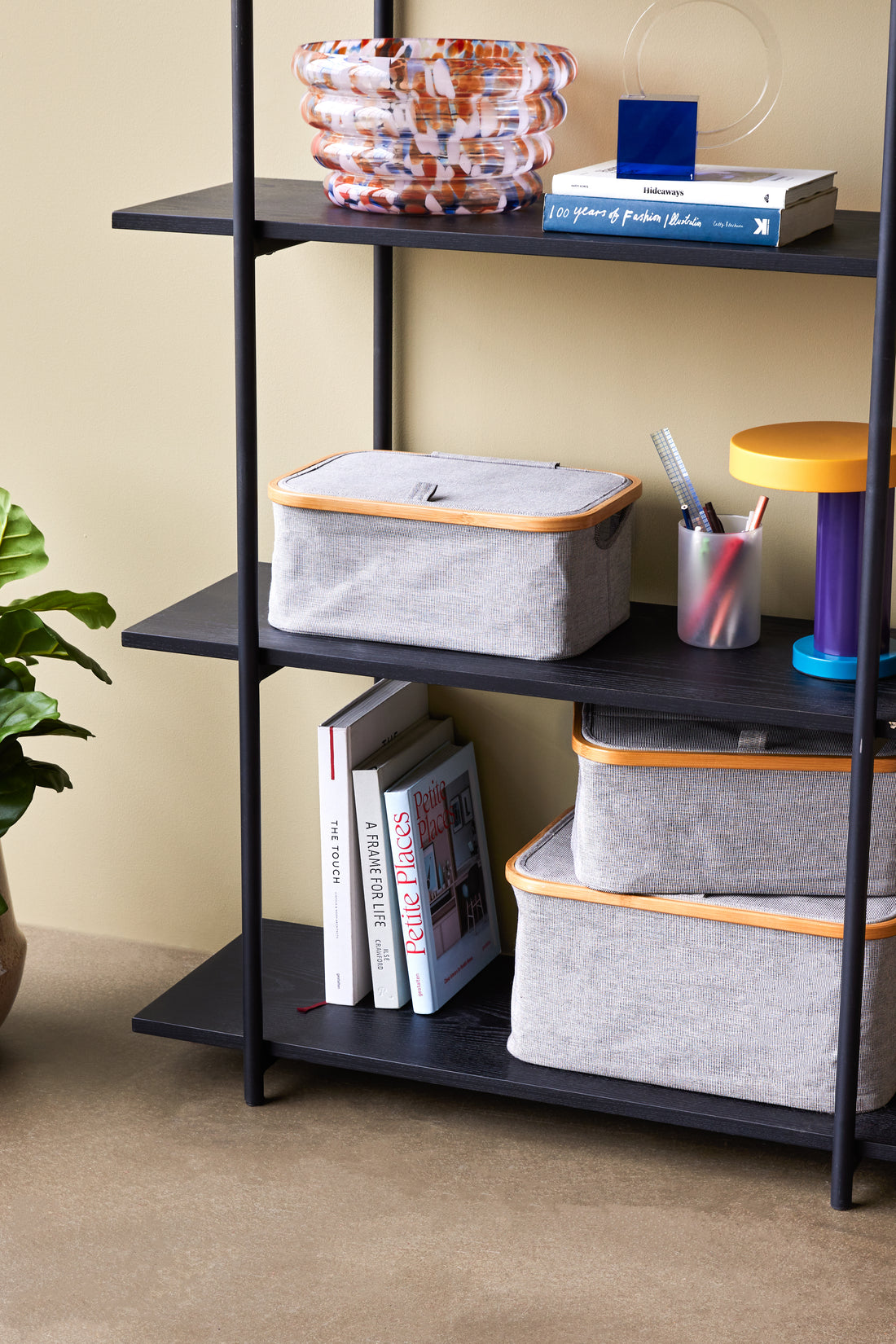 Prateleira de norma single grande preto - 100x39xh150cm