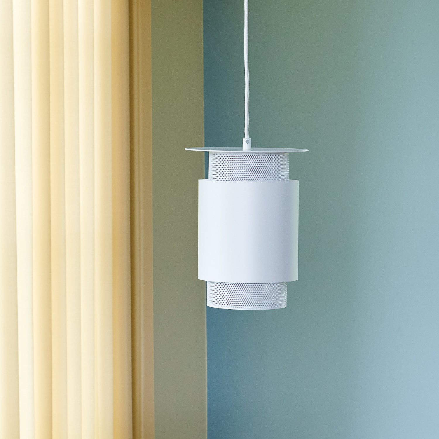 Edge pendel branco - Ø20xh26cm, e27/40w