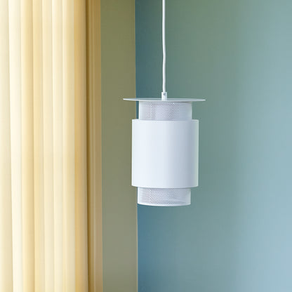 Edge pendel branco - Ø20xh26cm, e27/40w