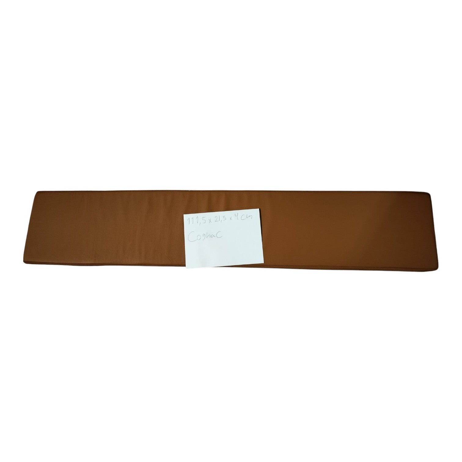 REST PATII - 111,5 x 21,5 x 4 cm em couro Cognac