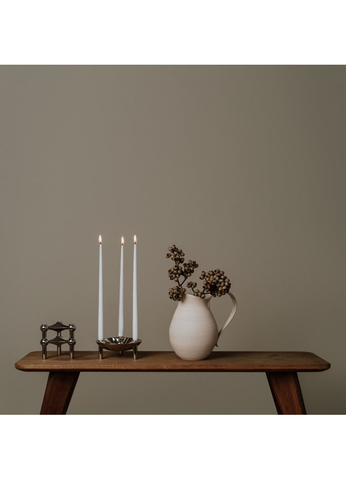 Candelabro STOFF de Ester &amp; Erik, branco