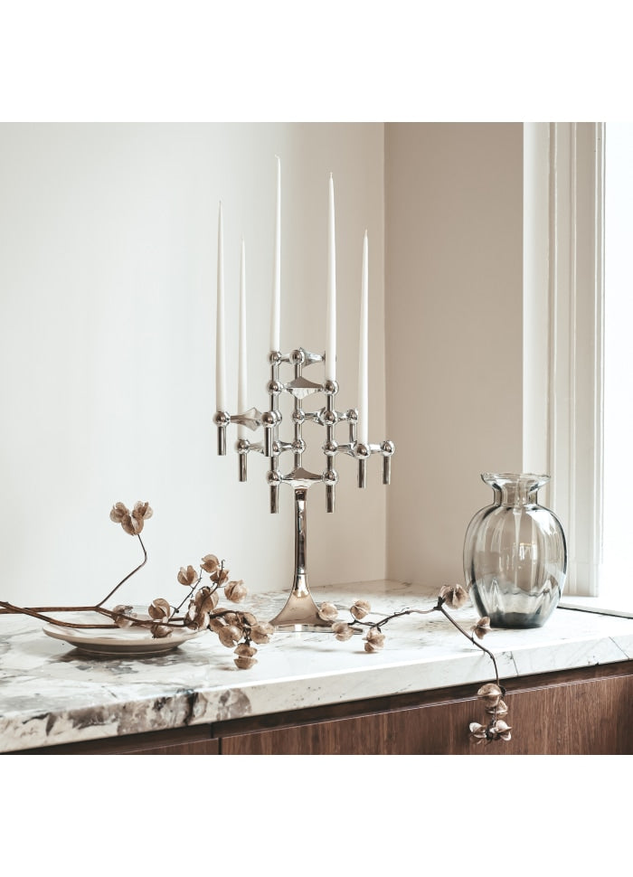 Candelabro STOFF de Ester &amp; Erik, branco