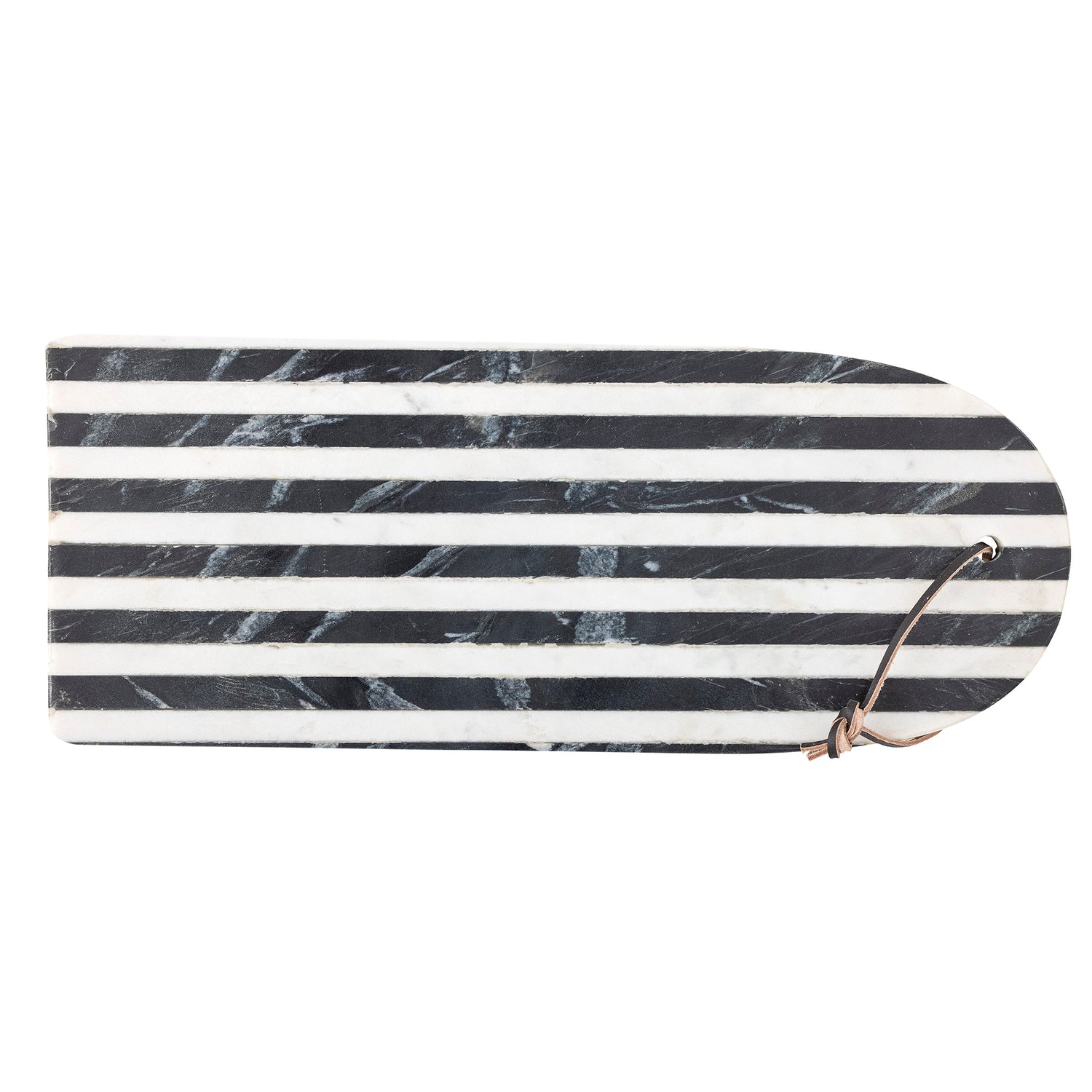 Illuna Cutting Board, preto, mármore