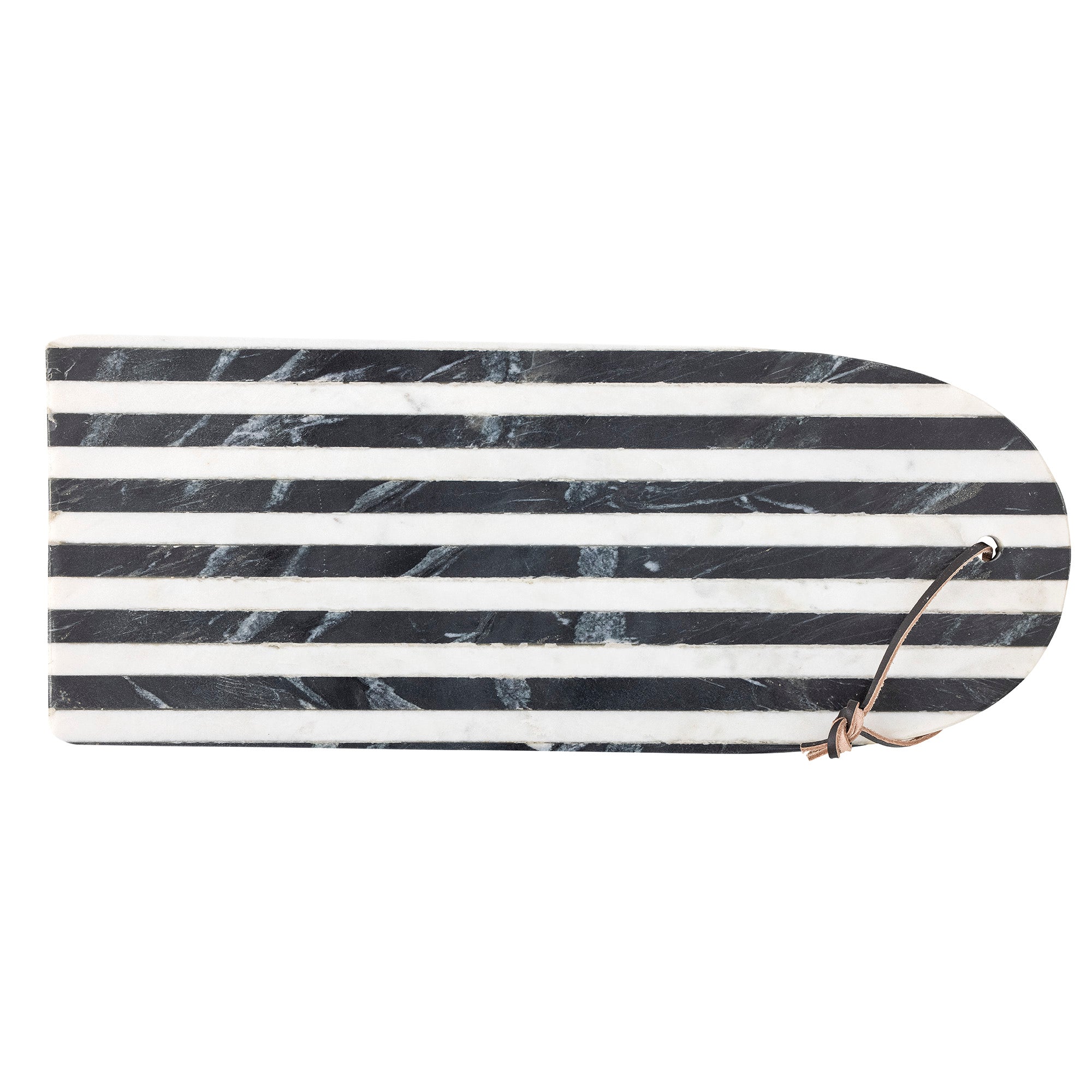 Illuna Cutting Board, preto, mármore