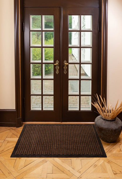 NYHED - TÆPPE/MÅTTE 90 x 130 CM - DOT/COGNAC-DARK BROWN - Tica Copenhagen - DesignGaragen.dk