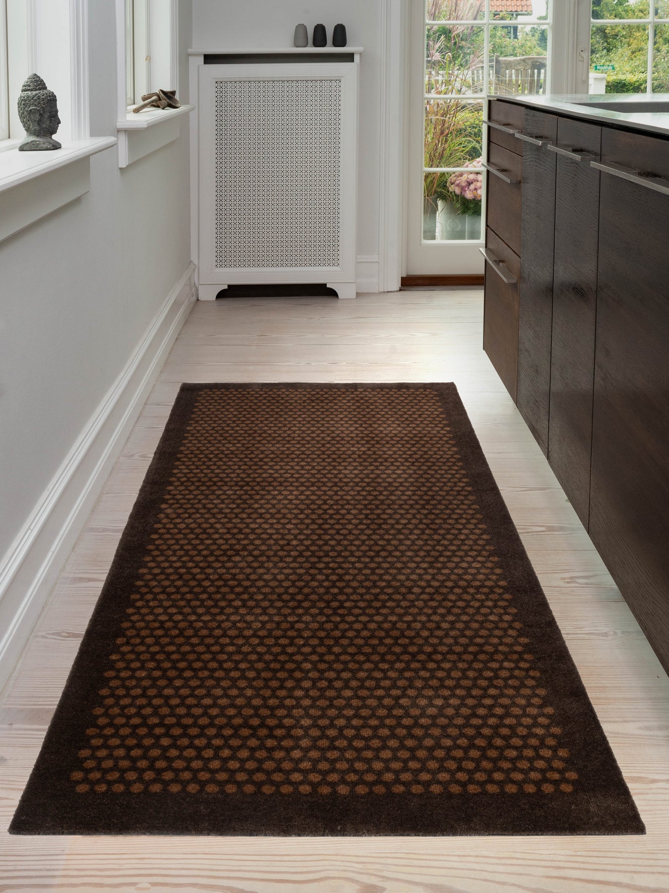 Notícias - Carpet/teve 90 x 200 cm - Dot/Cognac -Dark Brown