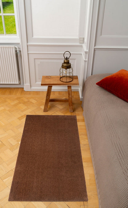 NYHED TÆPPE/MÅTTE 67 x 120 cm - UNI COLOR/COGNAC - Tica Copenhagen - DesignGaragen.dk