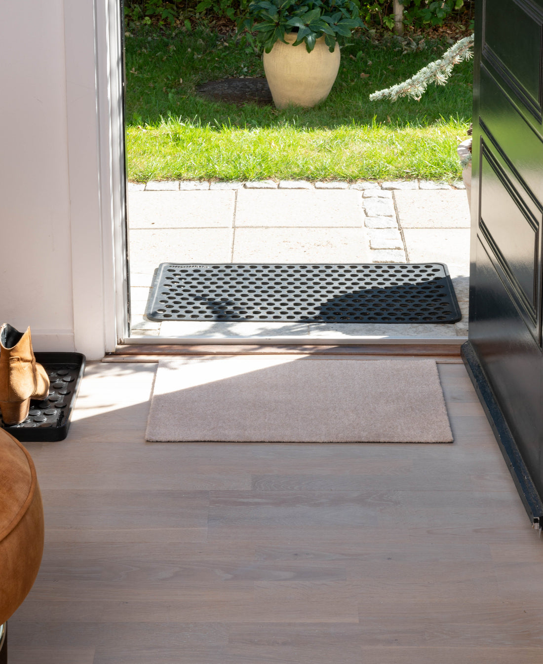 GULVMÅTTE 40 x 60 cm - UNI COLOR/IVORY - Tica Copenhagen - DesignGaragen.dk