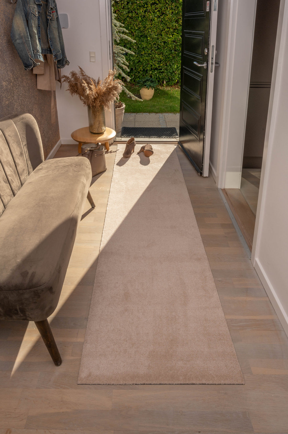 TÆPPE/MÅTTE 67 x 250 CM - UNI COLOR/IVORY - Tica Copenhagen - DesignGaragen.dk