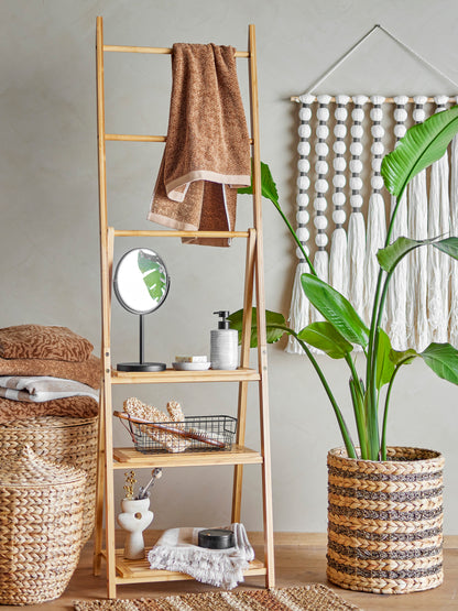 Espelho de mesa suave, preto, metal