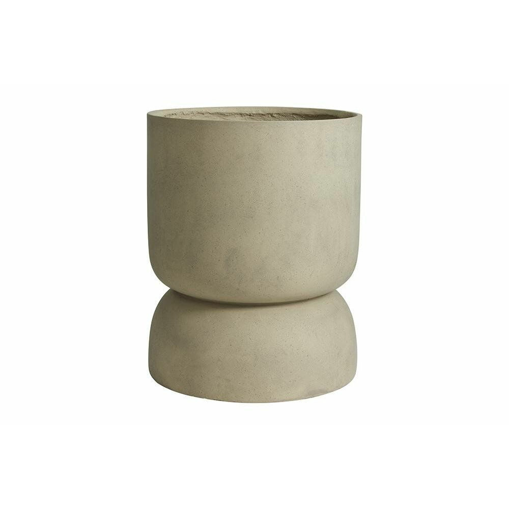 vaso floral Nordal AJONU - XL - ø45/h57 - anti-congelante - areia