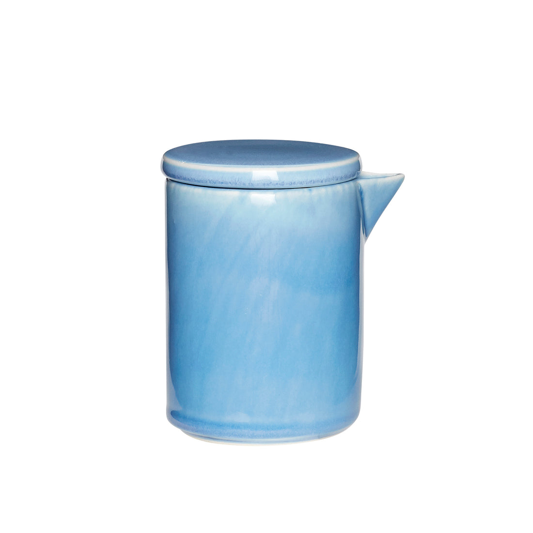 House Doctor - Jarro de leite, cerâmica, azul Ø9xh9cm