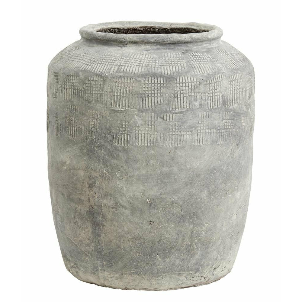 vaso rústico CEMA Nordal - x-grande - h56 cm - cinzento
