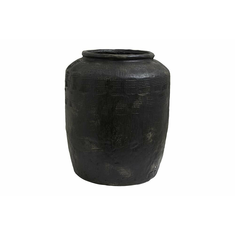 vaso rústico Nordal CEMA - x-grande - h56 cm - preto