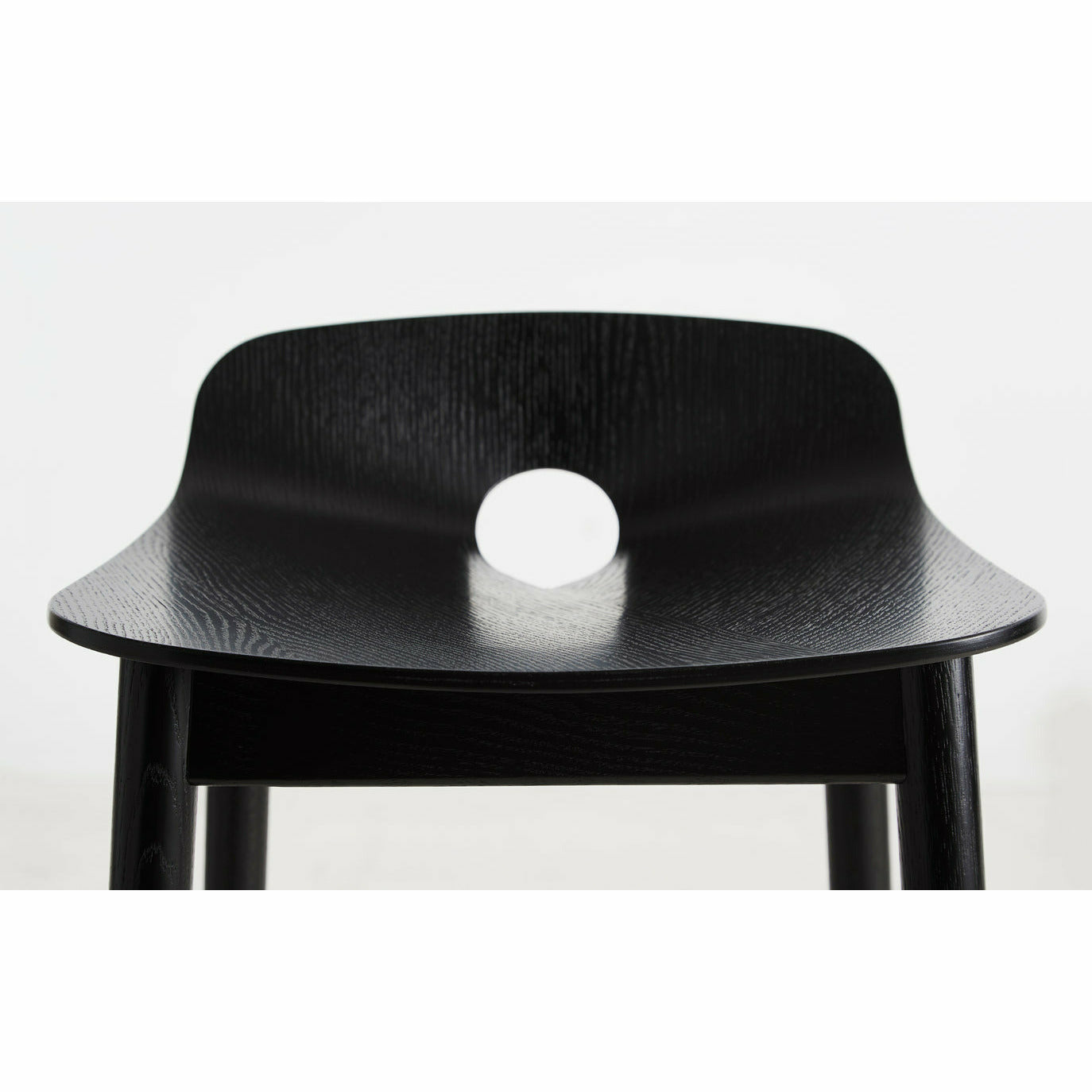 Woud - Mono Counter Chair - Black