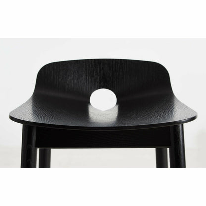 Woud - Mono Counter Chair - Black