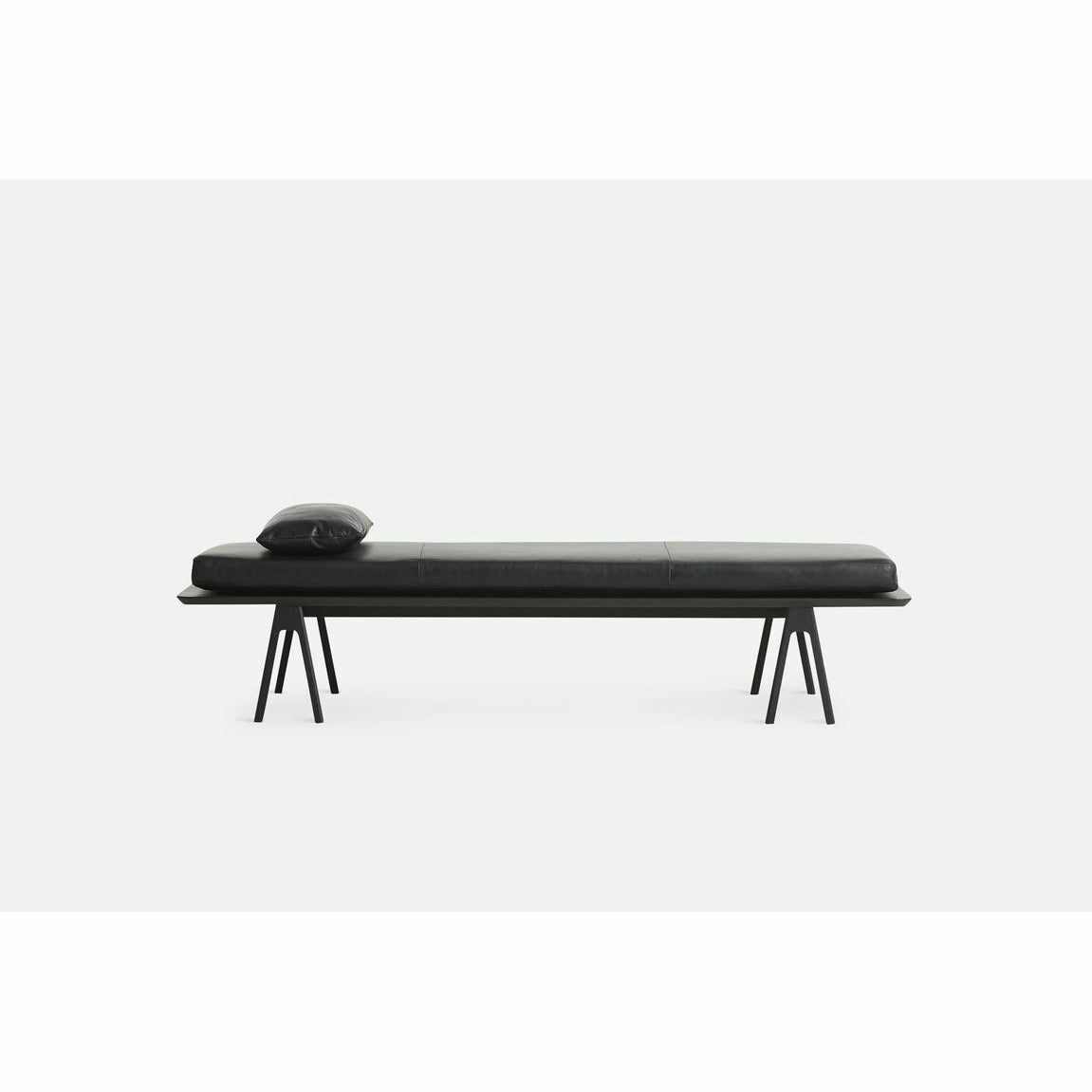 Woud - Daybed de nível - preto/preto 190x76.50x41 cm